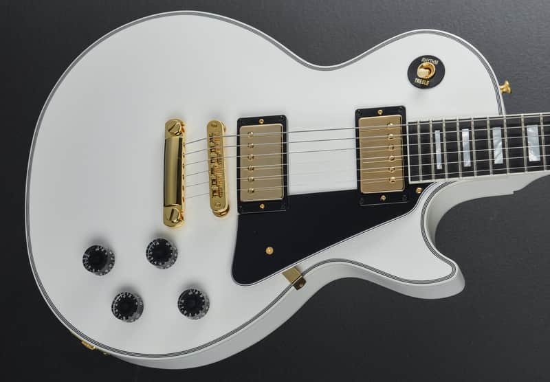 Gibson Custom Shop Les Paul Custom w/Ebony Fingerboard Gloss - Alpine White image 1