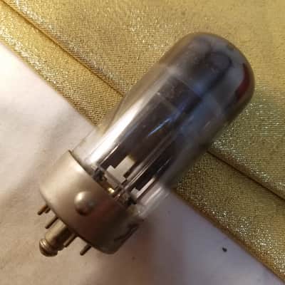 NU National Union 7N7 Loktal tNOS AT1000 TESTED Balanced! PI Vacuum Tube greyglass T1 rare support rods triple mica early military dual triode (like 6SN7) 1941-1946 image 11