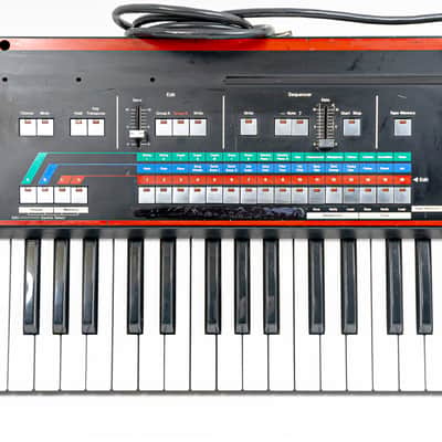 1983 Roland JX-3P Synthesizer Keyboard with DT-200 Programmer image 4