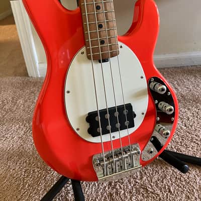 Sterling Stingray Bass - Short Scale 2024 - Fiesta Red image 1