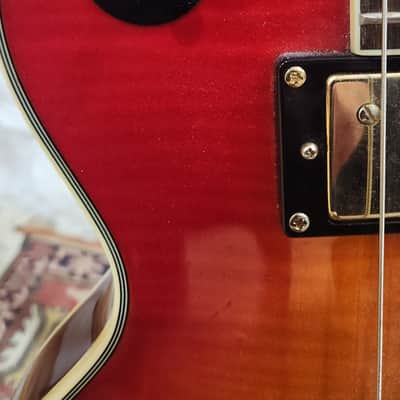 Epiphone Les Paul Custom Heritage Special Edition Cherry Burst w Seymour Duncan image 14