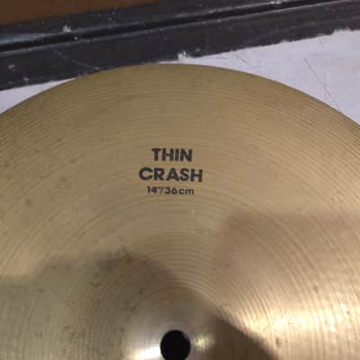 Zildjian 14" A Series Thin Crash Cymbal 1982 - 2006 - Traditional image 2