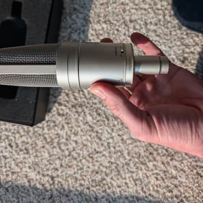 Audio-Technica AT4047MP 40 Series Side-Address Multi-Pattern Condenser Microphone 2010s - Silver image 7