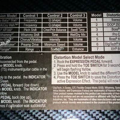 digitech expression factory X series EX-7 multi effect pedal image 9