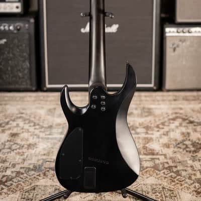 Legator N7F-Carbon Ninja Multi Scale 7-String Electric Guitar - Carbon with Gig Bag image 7