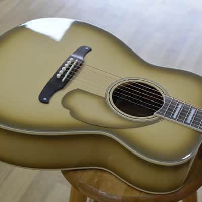 Fender Limited Edition California Vintage Malibu Antigua Electro Acoustic Guitar & Hard Case image 3