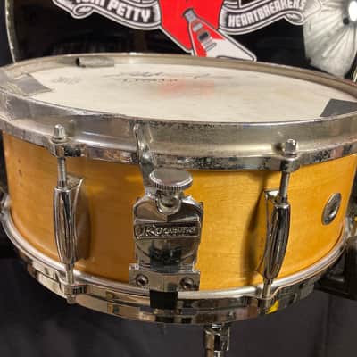 Steve Ferrone's Tom Petty and The Heartbreakers, 1977 Slingerland Radio King "Jamo Special" 5x14" Custom Snare drum. SIGNED! image 6