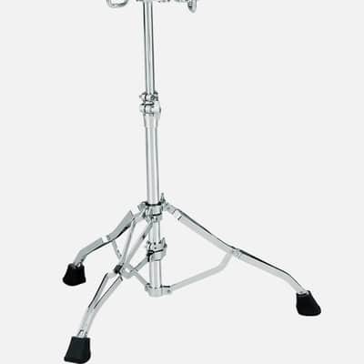 Tama HTW109W Star Series Double-Braced Dual Tom Stand 2010s - Chrome image 1