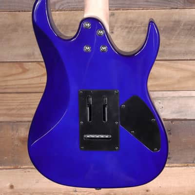Ibanez GRX70QAL Left-Handed Electric Guitar Transparent Blue Burst image 3
