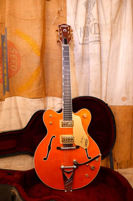 Gretsch G-6120 Nashville Made in Japan 2012 Western Orange image 1