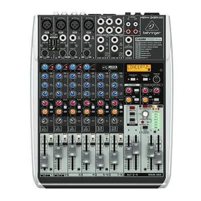 Behringer Xenyx QX1204USB Premium 12-Input 2/2-Bus Mixer with Xenyx Mic Preamps and Compressors, KLARK TEKNIK Multi-FX Processor, Wireless Option image 3