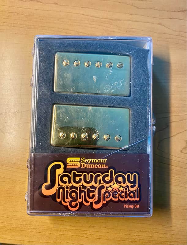 Seymour Duncan Saturday Night Special Humbucker Set 2010s - Gold image 1