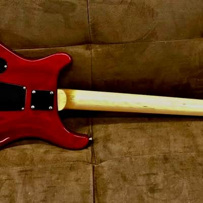 PRS CE 24 Alder Maple Top 1990 - Scarlet Red imagen 13