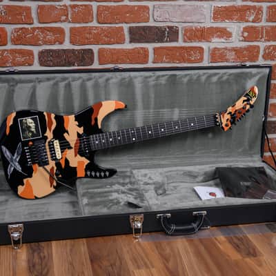 ESP Signature Series George Lynch Desert Eagle Black with Desert Eagle Graphic 2024 w/OHSC image 2