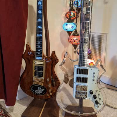 Electrical Guitar Company 2019 Jerry Garcia "Tiger" Acrylic Hybrid OBEL Aluminum Neck image 1