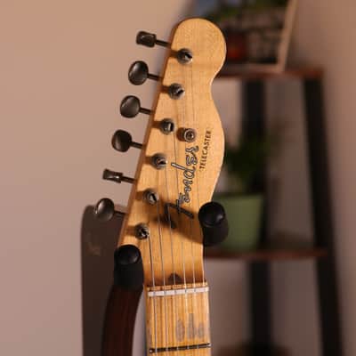 Fender Custom Shop '54 Telecaster Relic Limited Edition - Maple FIngerboad, Natural blonde image 6