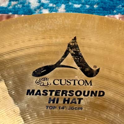 Don’t pay £425!! 14” Zildjian A CUSTOM MASTERSOUND Hihats 1099g 1201g image 2