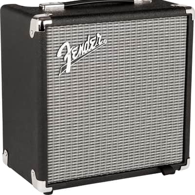Fender Rumble 15 V3 Bass Amp Combo, Black/Silver image 2