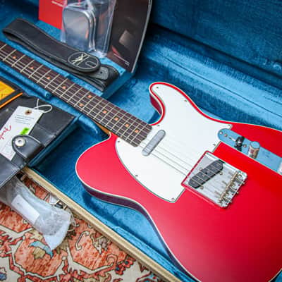 FENDER USA Custom Shop '59 Reissue Telecaster Custom Relic " Morocco red + Rosewood" (2024) image 1