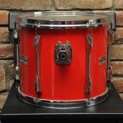 Yamaha Recording Custom 9000 - hot red 13x11 rack tom image 3