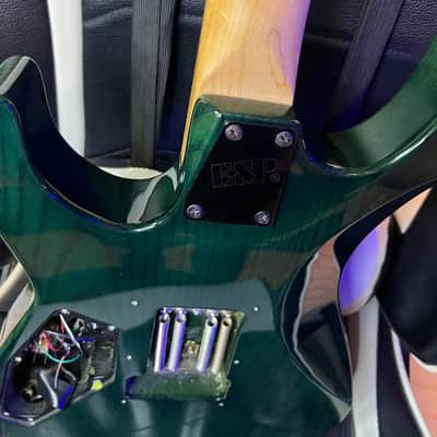 ESP LTD Mirage Deluxe M-II 1994 - Trans Green image 8