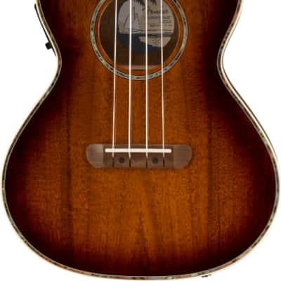 Fender Montecito Tenor Ukulele. Walnut Fingerboard, Shaded Edge Burst image 12