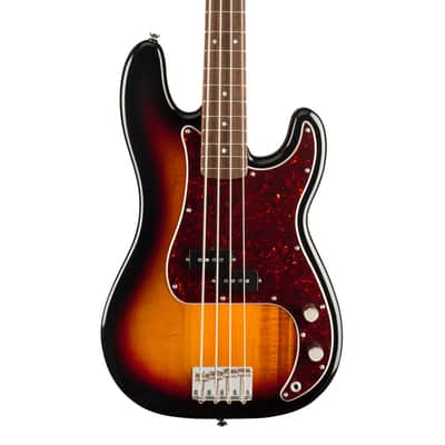Used Squier Classic Vibe '60s Precision Bass - 3-Color Sunburst w/ Laurel FB image 1