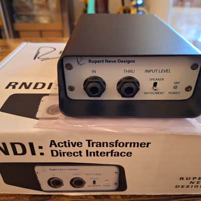 Rupert Neve Designs RNDI Active Transformer Direct Box | Reverb