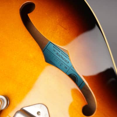 Epiphone Japan 1965 John Lennon Casino - MIJ 2005 - Sunburst w/HSC image 18