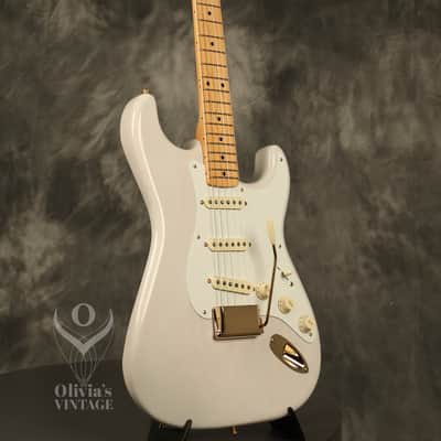 2021 Fender Limited Edition American Original 50's Stratocaster Mary Kaye Blonde image 10