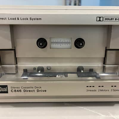 DUAL C846 Cassette Deck 3 Head (Japan) Fully Tested image 13