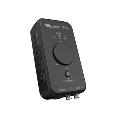 IK Multimedia iRig Stream Pro USB Audio Interface 2021 - Present - Black image 2