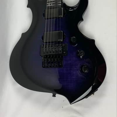 ESP E-II FRX FM Reindeer Blue RDB Electric Guitar B-Stock + Hardshell Case MIJ image 7