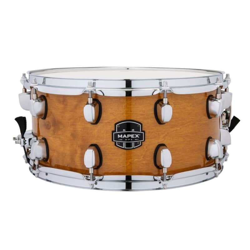 Mapex MPX Maple/Poplar Hybrid Shell Snare Drum 14x6.5 Trans Natural image 1