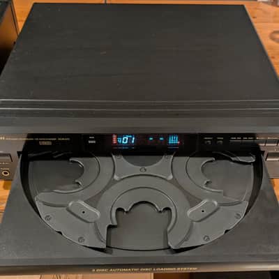 Denon DCM-370 5-Disc Carousel CD Changer — Audiophile HDCD Player with Original Matching Box & Manual image 4
