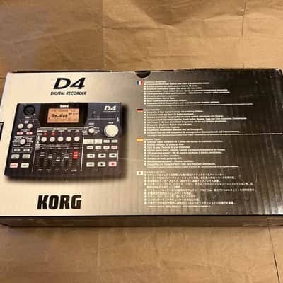 Korg D4 Digital Recorder 2010s Excellent Condition in Box with original Power Supply and Users Manual image 18