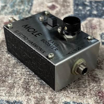 1970 Electro-Harmonix Mole Amplifier Plug In Bass Booster EH2003 NOS Vintage V1 Boost W/ Original Box & Paperwork! image 5
