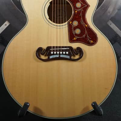 2019 Gibson SJ-200 Standard Acoustic/Electric Antique Natural w/ Original Hard Case image 5