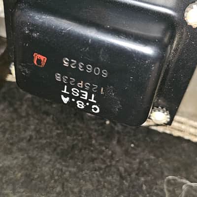 Fender Deluxe Blackface 1963 All Original Transforms and Speaker image 17