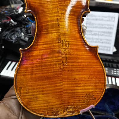 Vintage Antonius Stradiuarius Violin - Cremonensis Faciebat Anno 17 image 9