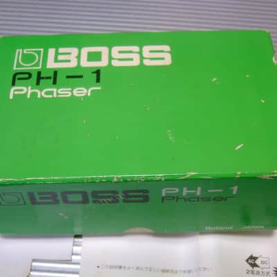 1979 Boss PH-1 Phaser w/ Original Box & Manual / MIJ Made in Japan (Black Label) image 10