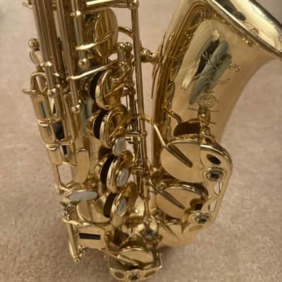 Selmer Paris 52 Axos Series Professional Model Alto Saxophone 2010s - Clear-Lacquered Brass image 2