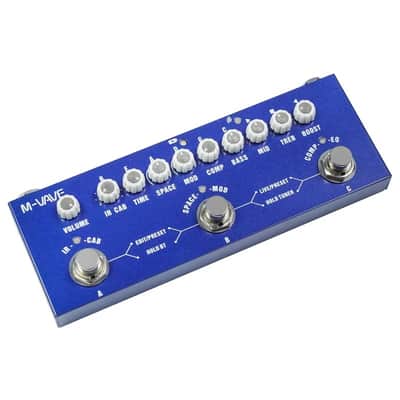 M-vave Cube BABY Bass Rechargeable Multi Effects Pedal for Electric Bass,price include the import duty for US buyer image 3