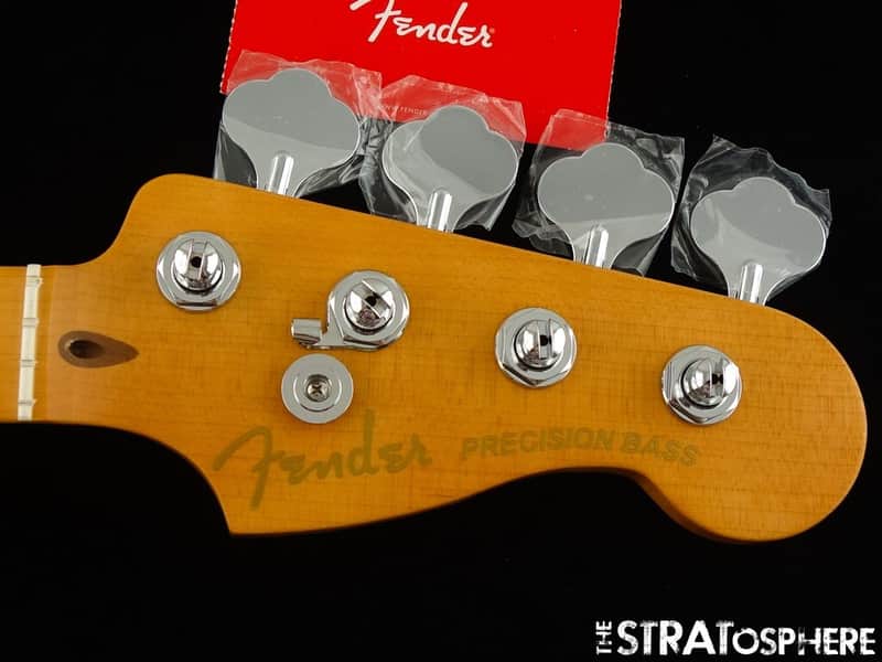 Fender American Ultra II Precision P BASS NECK & TUNERS USA Modern image 1