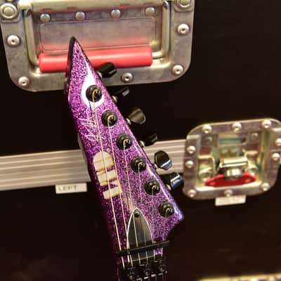 ESP LTD Kirk Hammett Signature Electric Guitar w/case KH-602 in Purple Sparkle image 6