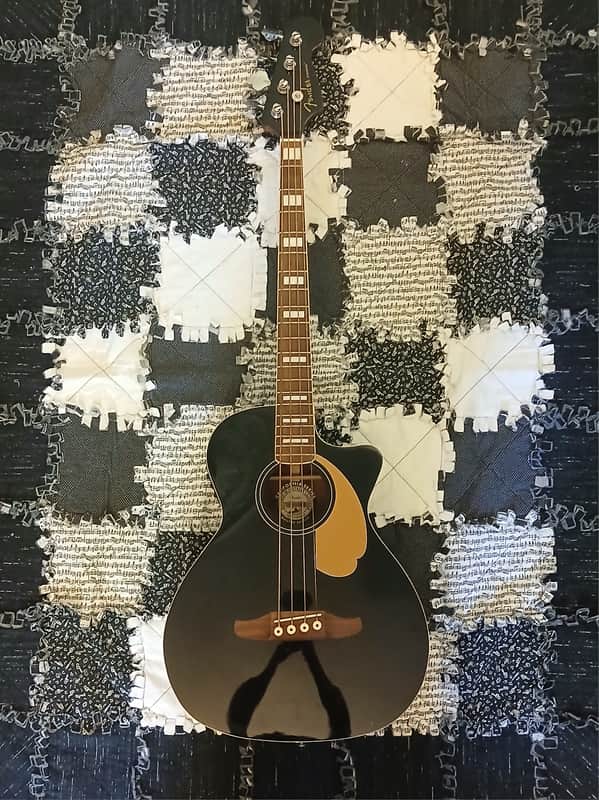 Fender Kingman Bass with Fender Gigbag image 1
