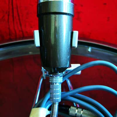 Vintage 1960's Lafayette 99-4524 dynamic harp microphone High Z harp mic w accessories Calrad Aiwa Olson Shield # 1 image 9