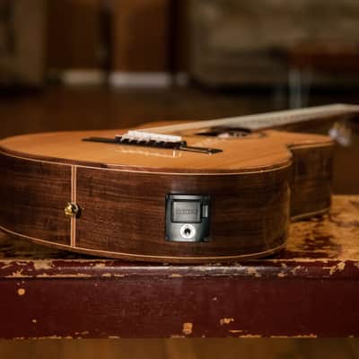 Ortega RCE159SN Performer Series Solid Cedar Top  Mahogany Neck Cutaway Nylon 6-String Classical Acoustic-Electric Guitar w/Gig Bag image 18