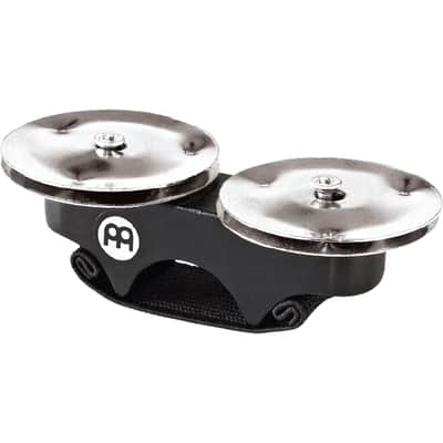 Meinl FJS1S-BK Stainless Steel Finger Jingles image 1