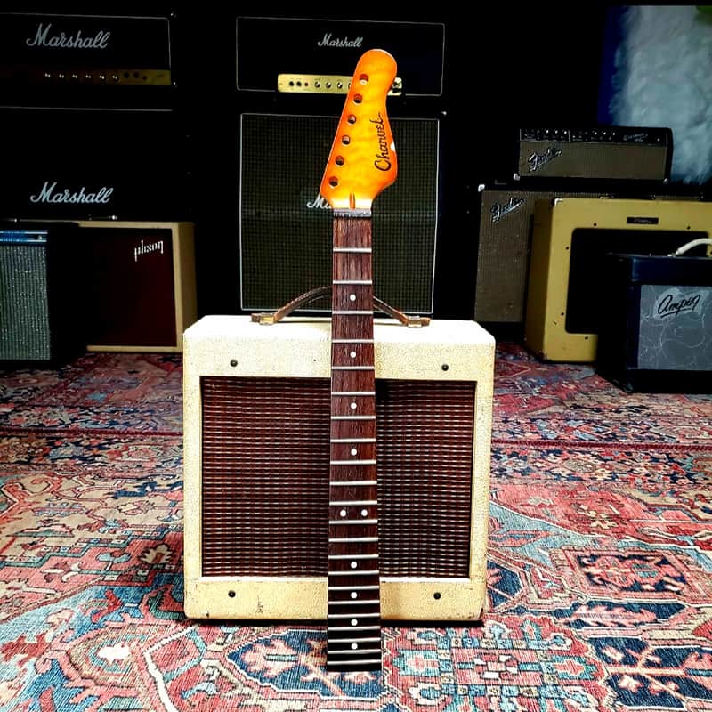 Charvel Guitar Neck MIJ Japan Model RU Vintage 1980s 1990s Mas image 1
